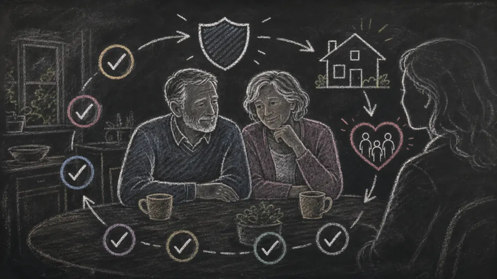 Illustration for "The Final Expense Insurance Checklist: 7 Things to Check Before You Buy": Whole life insurance is supposed to mean level, guaranteed premiums that never increase and coverage that never decreases as long as you pay. That's the entir